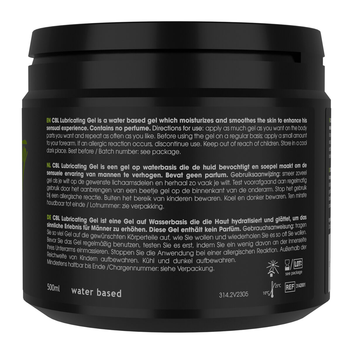 Gleitmittel Cobeco Fists 500 ml